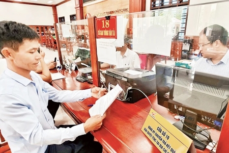 Nam Định chỉ số cải cách hành chính năm 2024 đạt nhiều kết quả tích cực