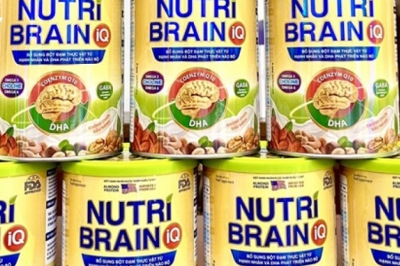 Kiểm tra thực phẩm bổ sung Nutri Brain IQ vì quảng cáo thổi phồng công dụng