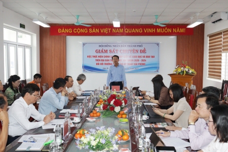 Giám sát việc thực hiện chính sách, pháp luật về giáo dục và đào tạo tại Trường Cao đẳng Kỹ thuật Hải Phòng