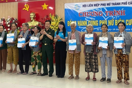 Đồng hành cùng phụ nữ biên cương tại xã An Nông