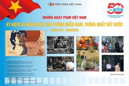 Chiếu phim miễn phí kỷ niệm 50 năm Ngày Giải phóng miền Nam