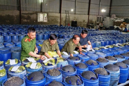 Nghệ An: Phát hiện và triệt phá đường dây sản xuất giá đỗ sử dụng hóa chất độc hại