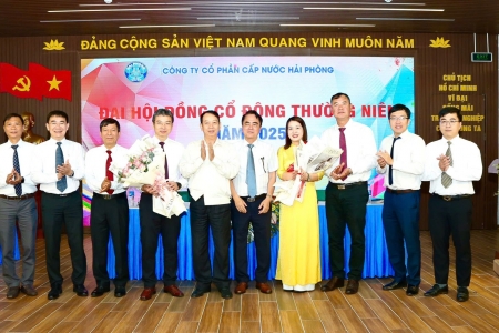 Công ty cổ phần Cấp nước Hải Phòng đặt mục tiêu lợi nhuận đạt 125,7 tỷ đồng trong năm 2025