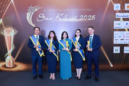 BIDV ghi dấu ấn tại Sao Khuê 2025 với 7 sản phẩm công nghệ được vinh danh