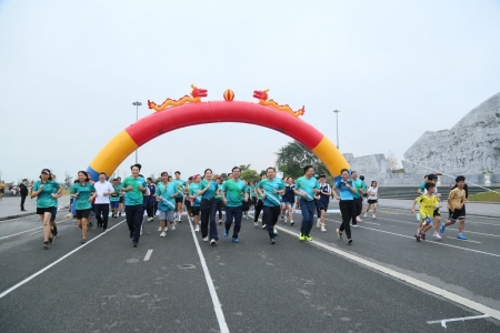 Thái Bình: Hơn 500 vận động viên tham gia giải chạy “BIDV Run - Vì cuộc sống xanh”