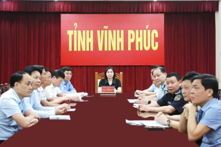Vĩnh Phúc đẩy mạnh công tác chống buôn lậu tại Hội nghị giao ban quý I của Ban Chỉ đạo 389 quốc gia