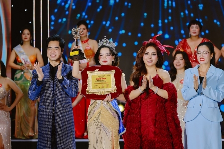 Nữ doanh nhân ngành vận tải Vĩnh Phúc là tân Hoa hậu Đại sứ - Hoa hậu Doanh nhân Việt Nam Toàn cầu 2025
