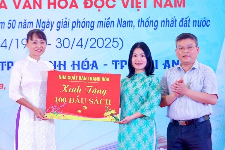 Phát động Ngày Sách và Văn hóa đọc Việt Nam tại Thanh Hóa