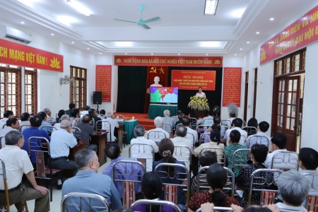 Bí thư Tỉnh ủy Thanh Hóa lắng nghe ý kiến Nhân dân trong quá trình sắp xếp đơn vị hành chính cấp xã