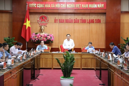 UBND tỉnh Lạng Sơn: Họp xem xét, cho ý kiến, quyết định nhiều nội dung quan trọng