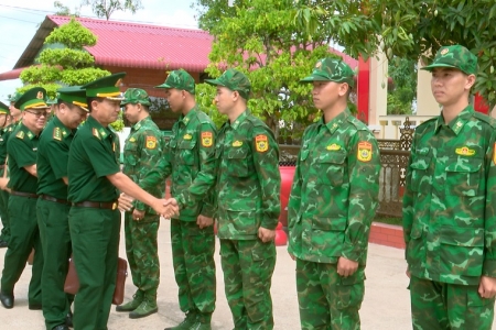 BĐBP Long An kiểm tra công tác sẵn sàng chiến đấu bảo vệ dịp Lễ kỷ niệm 50 năm Ngày Giải phóng miền Nam, thống nhất đất nước