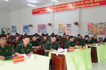 BĐBP An Giang khai mạc huấn luyện quân nhân dự bị năm 2025