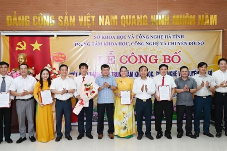 Hà Tĩnh thành lập Trung tâm Khoa học Công nghệ và Chuyển đổi số