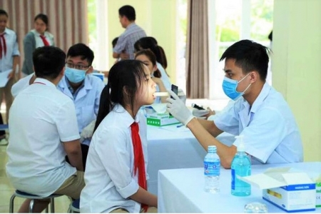 Lào Cai tăng cường triển khai công tác y tế trường học