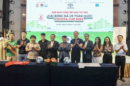 Khởi động Giải Bóng đá U9 toàn quốc Toyota Cup 2025