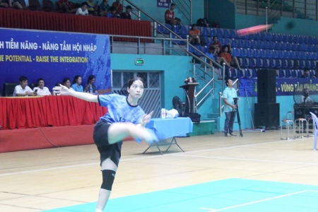 Giải vô địch Đá cầu cá nhân quốc gia năm 2025 tại Vũng Tàu, kịch tính và quyết liệt