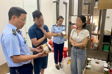 Thái Nguyên: QLTT phát hiện nhiều sai phạm tại cơ sở kinh doanh thực phẩm chức năng