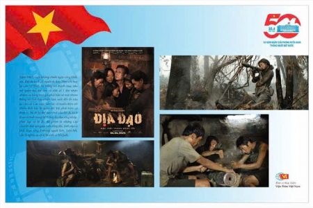 Tổ chức Triển lãm 'Âm vang Đại thắng mùa Xuân 1975 trong Điện ảnh'