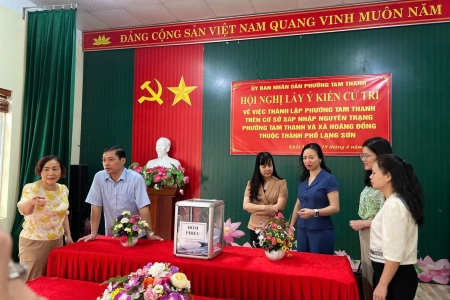 Lạng Sơn: Nhân dân đồng thuận, thống nhất cao với chủ trương tổ chức bộ máy chính quyền 2 cấp