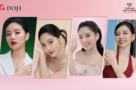 DOJI ra mắt dòng trang sức TrenD, tôn vinh xu hướng đa phong cách của phái đẹp
