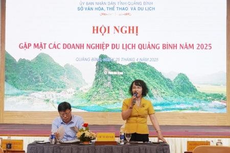 Gặp mặt doanh nghiệp du lịch Quảng Bình năm 2025: Động lực mới cho ngành kinh tế mũi nhọn
