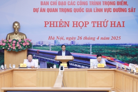 Thủ tướng Phạm Minh Chính chủ trì phiên họp thứ hai Ban Chỉ đạo các dự án đường sắt