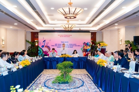 Đối thoại về các cơ chế, chính sách thúc đẩy phát triển công nghiệp văn hóa trong lĩnh vực âm nhạc