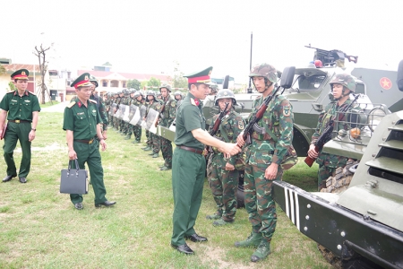 Bộ CHQS tỉnh Thanh Hóa quán triệt nhiệm vụ sẵn sàng chiến đấu dịp lễ 30/4 và 1/5