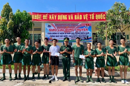 Bộ đội Biên phòng tỉnh An Giang với nhiều hoạt động thiết thực chào mừng kỷ niệm ngày 30/4 lịch sử
