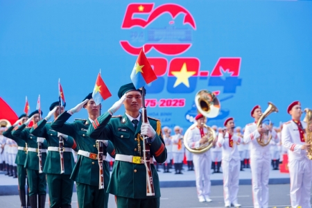 Truyền thông Nhật Bản đưa tin đậm nét về Đại lễ 30/4 của Việt Nam