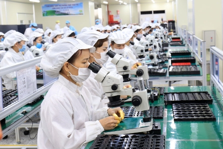 Bắc Giang: Hơn 52 nghìn lao động tại các KCN đăng ký làm việc xuyên nghỉ lễ, duy trì sản xuất liên tục