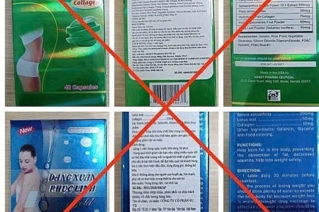 Yêu cầu gỡ quảng cáo 2 thực phẩm bảo vệ sức khoẻ chứa chất cấm