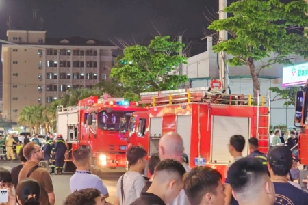 Cháy tại chung cư cao cấp Mường Thanh ở Đà Nẵng