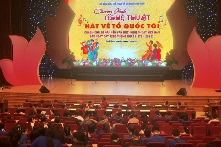 Bình Định: Đặc sắc Chương trình nghệ thuật “Hát về Tổ quốc tôi”