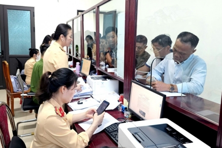 Công an Thanh Hóa thông báo địa điểm tiếp nhận, xử lý vi phạm trật tự, an toàn giao thông