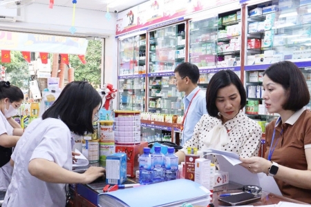 Sở Y tế Bắc Ninh kiểm tra đột xuất 6 nhà thuốc trên địa bàn thành phố Bắc Ninh