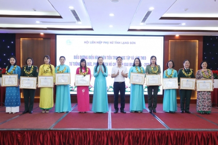 Phụ nữ Lạng Sơn: Đẩy mạnh học tập và làm theo tư tưởng, đạo đức, phong cách Hồ Chí Minh