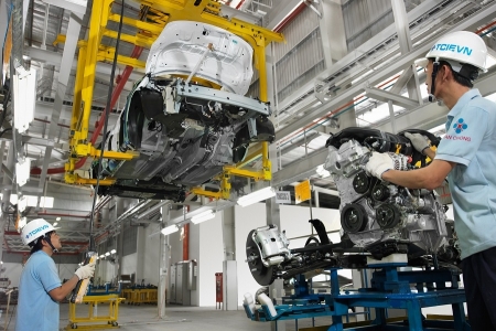 Sản xuất công nghiệp tháng 4/2025 tiếp tục xu hướng tăng trưởng tích cực