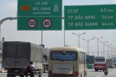 Đề xuất nâng cấp tuyến cao tốc Hà Nội – Bắc Giang lên 10 làn xe