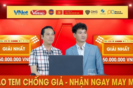 Kết quả Chương trình trao thưởng “Cào tem chống giả - Nhận ngay may mắn” tháng 4/2025