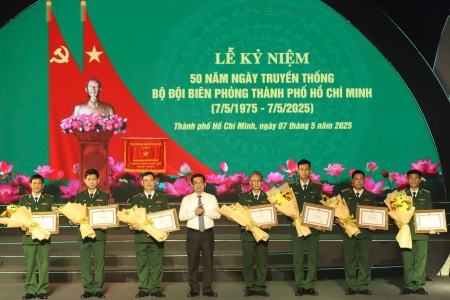 Bộ đội Biên phòng TP. HCM: 50 năm vững vàng nơi tuyến đầu, gắn bó cùng nhân dân