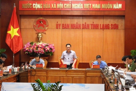 Chủ tịch UBND tỉnh Lạng Sơn phê bình một số đơn vị chưa thực sự quyết liệt trong việc tháo gỡ vướng mắc tại các dự án