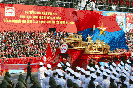 THACO AUTO cung cấp phương tiện phục vụ diễu binh, diễu hành Đại lễ 30/4