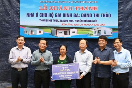 Hà Tĩnh hoàn thành xây dựng 2.094/2.290 nhà tạm, nhà dột nát
