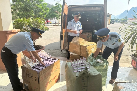 Lạng Sơn tạm giữ 1.660 sản phẩm hàng hóa các loại nhập lậu