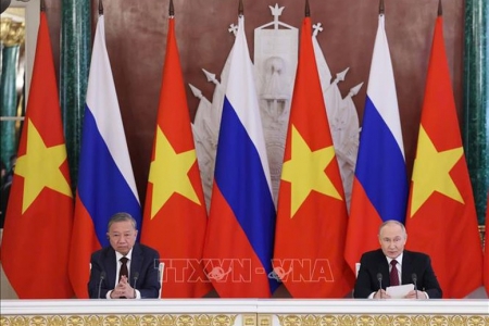 Tuyên bố chung về những định hướng lớn của quan hệ Đối tác Chiến lược toàn diện Việt Nam - Nga trong giai đoạn hợp tác mới