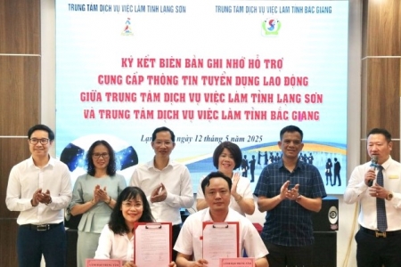 Lạng Sơn: Kết nối, xúc tiến việc làm cho người lao động với doanh nghiệp tỉnh Bắc Giang