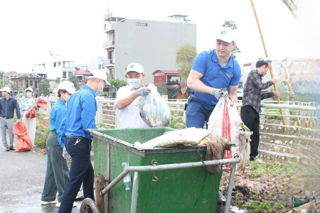 Bắc Giang: Phát động Chiến dịch cao điểm "Dọn sạch rác thải sinh hoạt và phủ xanh đất trống"