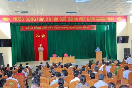 Đối thoại tìm giải pháp khắc phục ô nhiễm môi trường tại khu xử lý rác thải tại Thanh Hóa