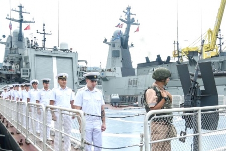 Đội tàu thuộc Hạm đội Thái Bình Dương, Hải quân Nga thăm Đà Nẵng